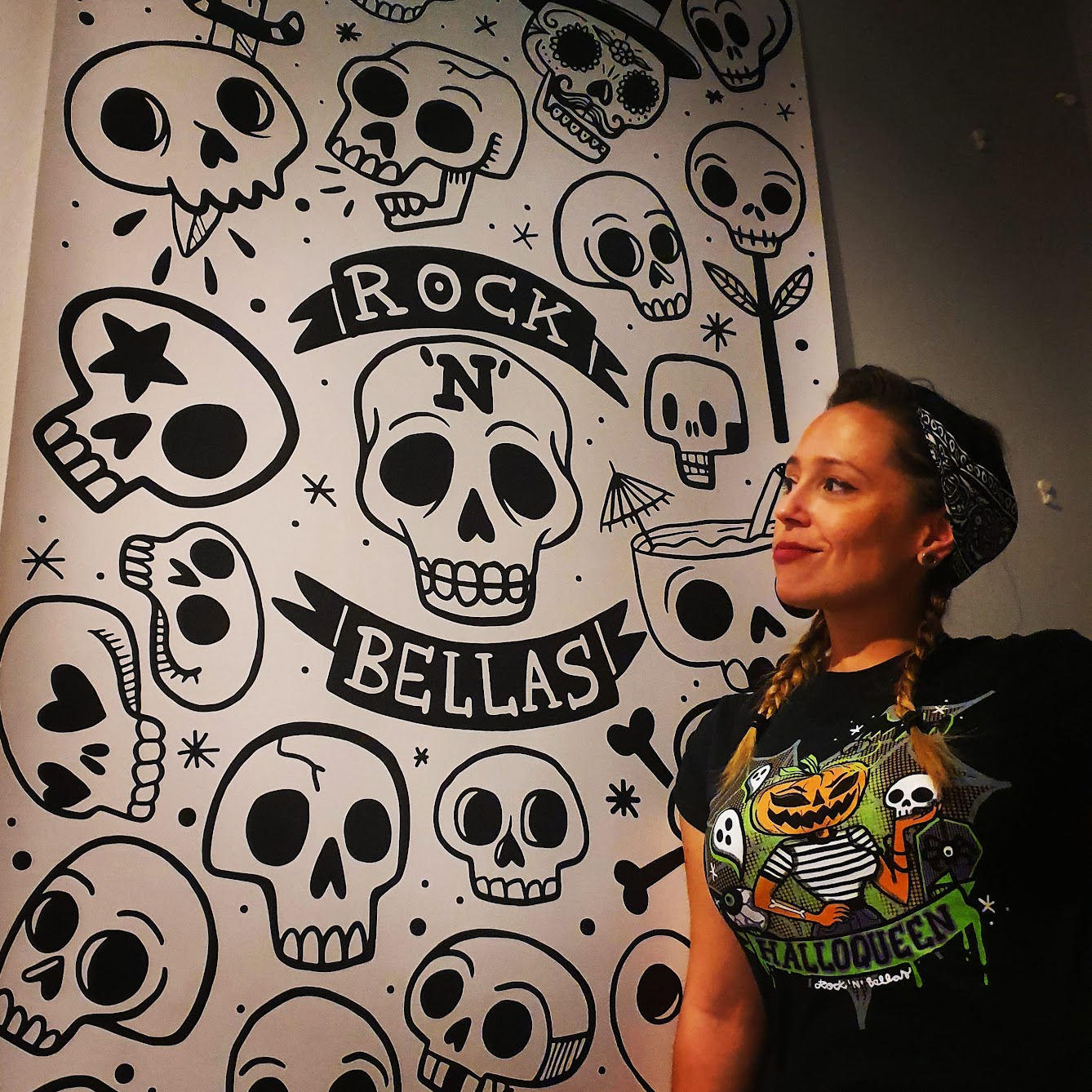 Sonia Martinez Garcia está detrás de Rock´N´Bellas,   ART WITH A LOT OF ROCK’ N’ ROLL!