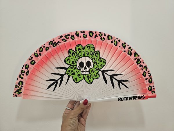 Abanico Skull Flower