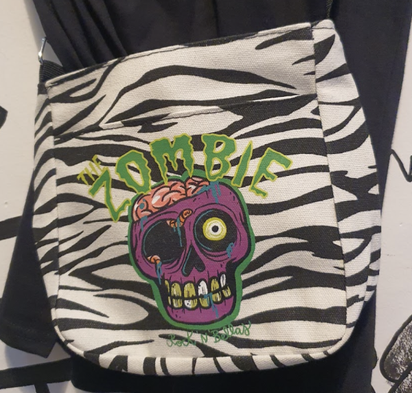 bolso cebra ZOMBIE