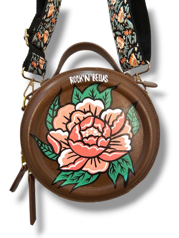 bolso redondo PEONIA