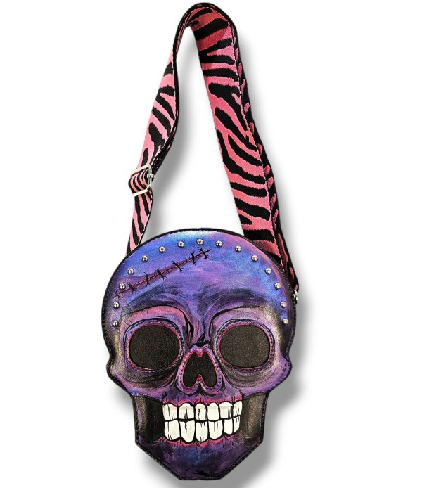 bolso PINK SKULL