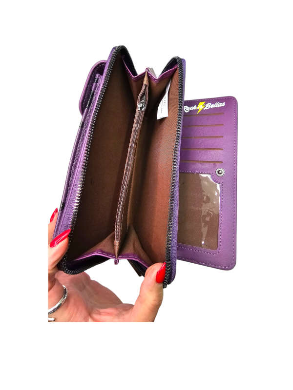 billetero-bolso LILA - Imagen 3