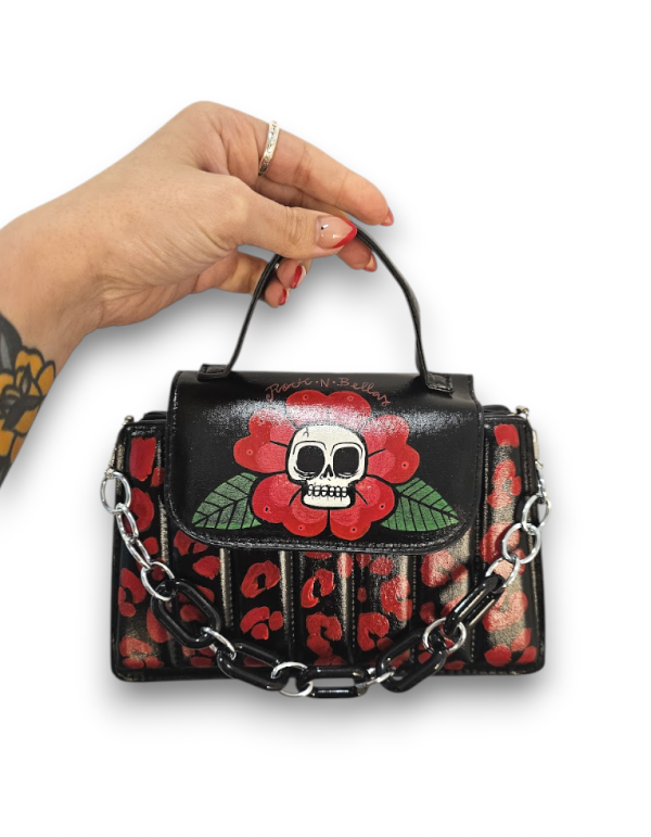 Bolso mano FLOR CALAVERA