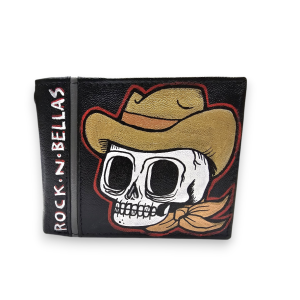 Billetera WESTERN SKULL