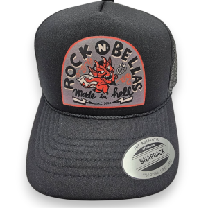 Gorra MADE IN HELL negra
