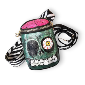 mini Bolso ZOMBIE verde