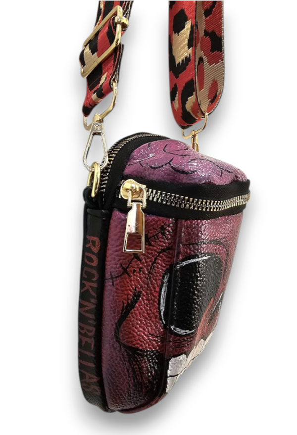 mini bolso ZOMBIE rojo - Imagen 3