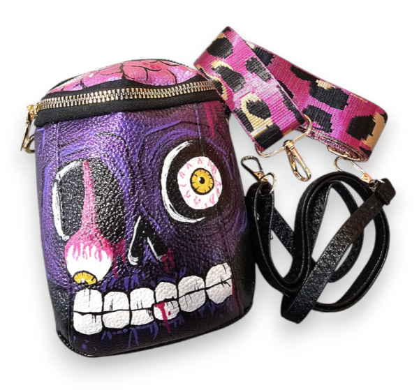 mini bolso ZOMBIE lila