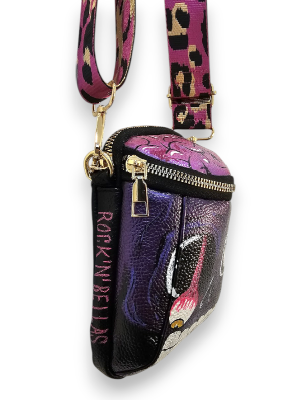 mini bolso ZOMBIE lila - Imagen 2
