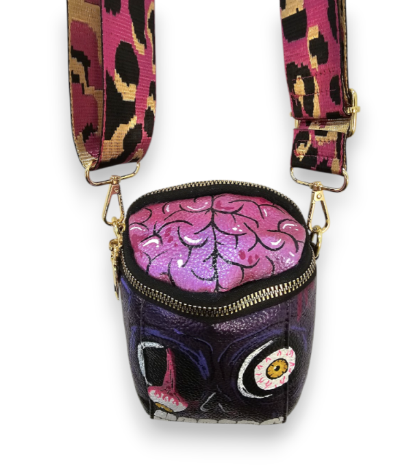 mini bolso ZOMBIE lila - Imagen 3