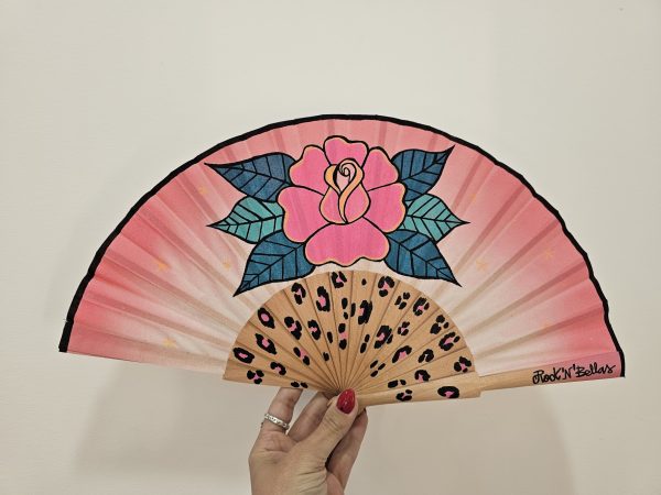 abanico ROSA