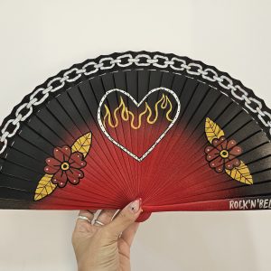 abanico CORAZON