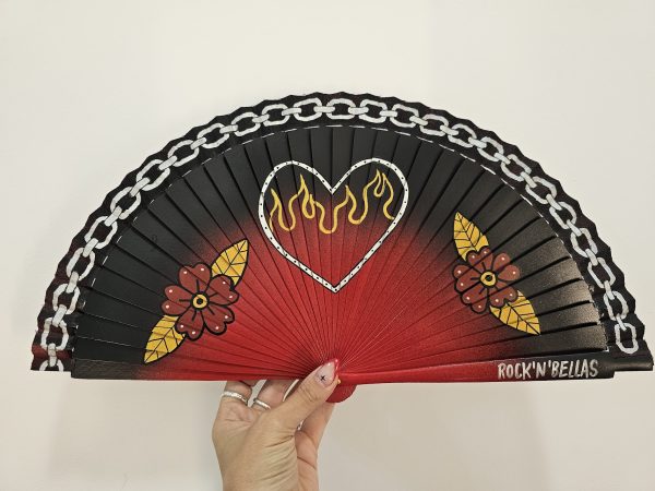 abanico CORAZON