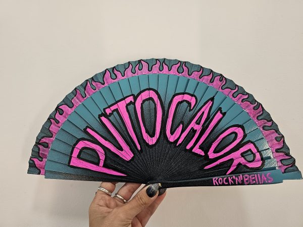abanico PUTO CALOR fluor peq